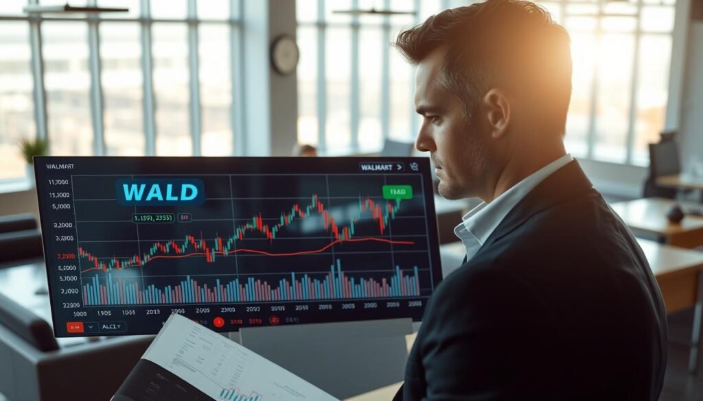 Walmart stock market trends